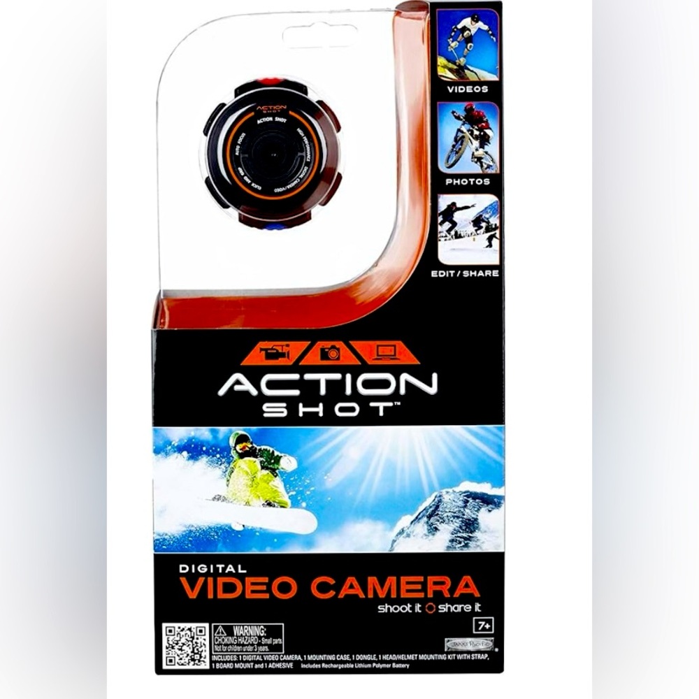 NWT NIB Jakks Pacific Action Shot Digital Video Camera